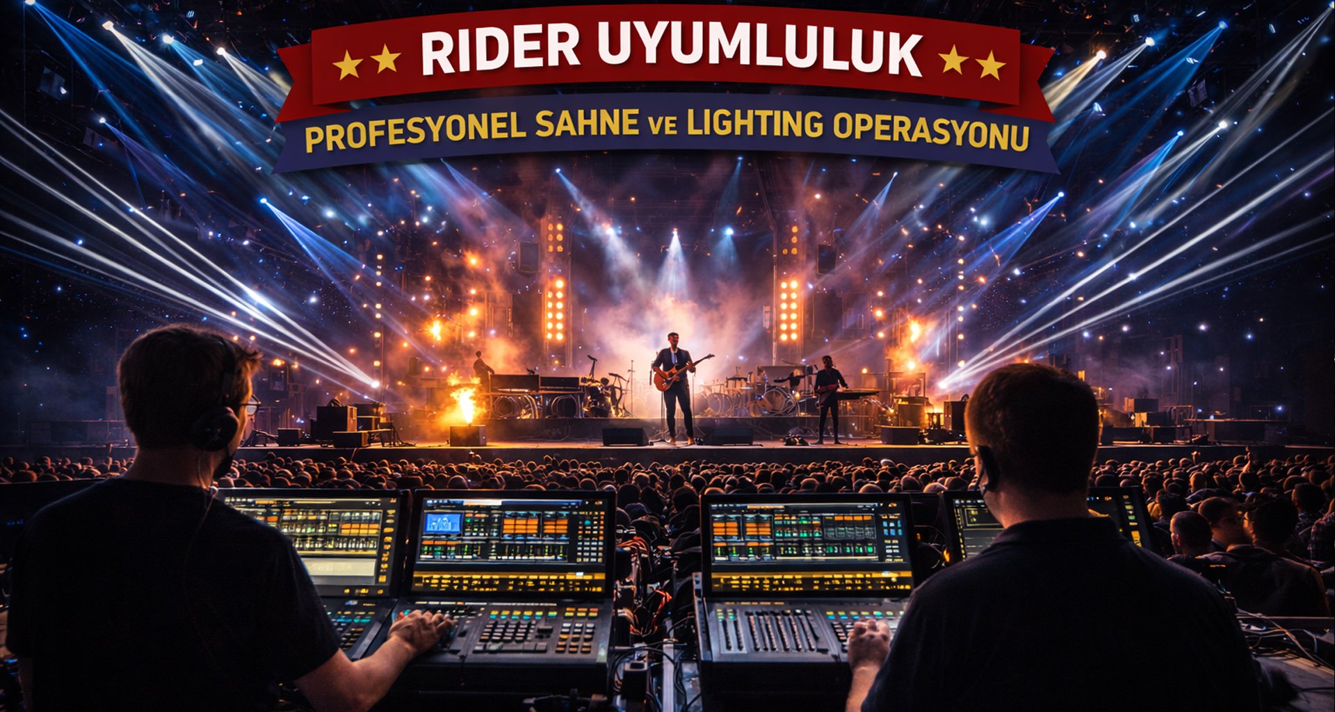 Rider Uyumluluk | Profesyonel Sahne ve Lighting Operasyonu