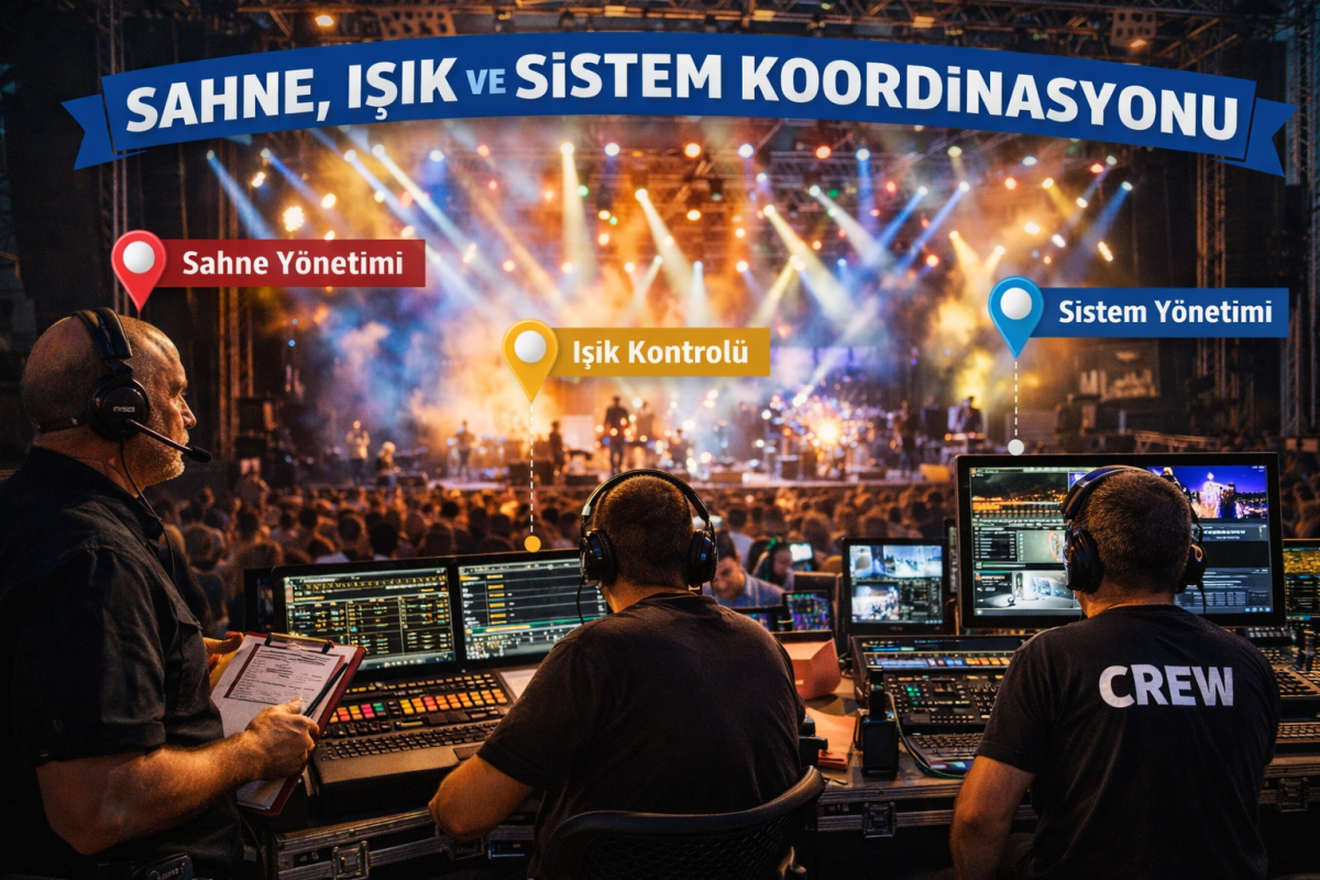 Timecode Programlama | Senkron Sahne Işık Show Tasarımı
