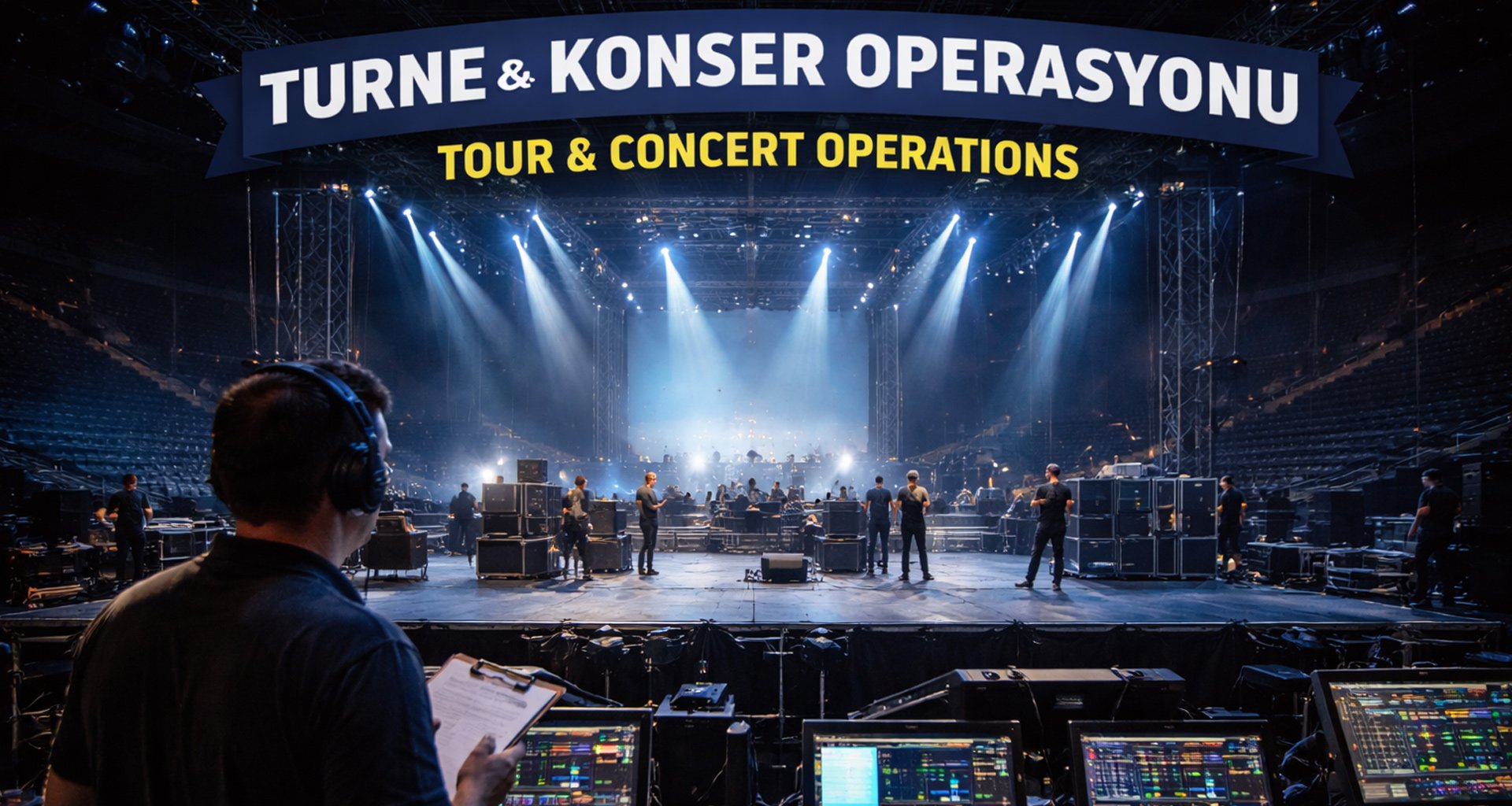 Turne & Konser Operasyonu | Profesyonel Sahne Işık Yönetimi