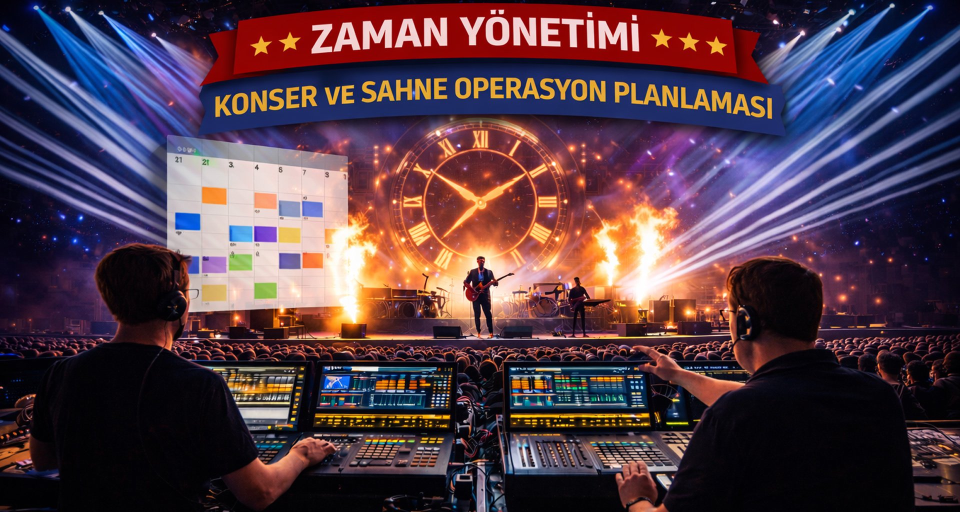 Zaman Yönetimi | Konser ve Sahne Operasyon Planlaması